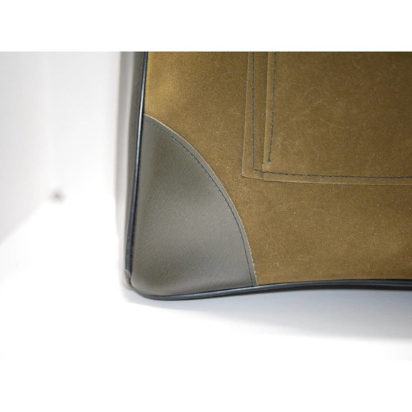 VTG Original Sarne Japan Tall Travel Tote Handbag Shoulder Bag with Lock and Key - Picture 4 of 16